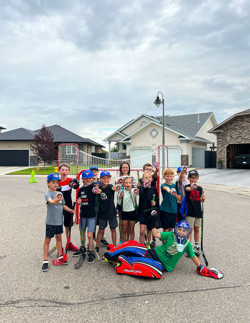 Palline Da Allenamento Hockey Revolution Swedish - Confezione Da 5 Per Stickhandling - Foto 10